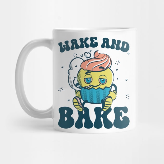 Wake and Bake Cookies Funny Gift For Boys Girl Kids by Los San Der